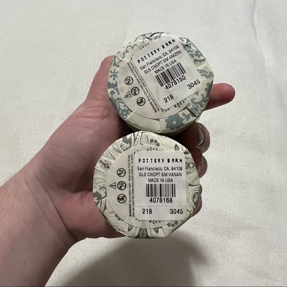 Pottery Barn | NWT Candles Honey Water Lily